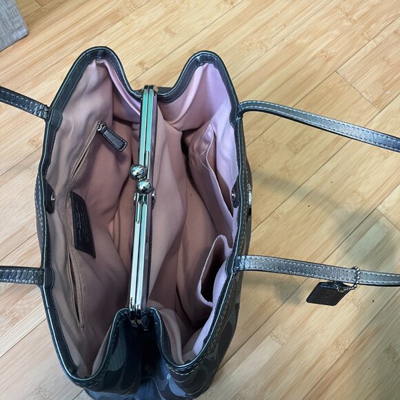 Coach kisslock shoulder bag - Picture 4 of 6